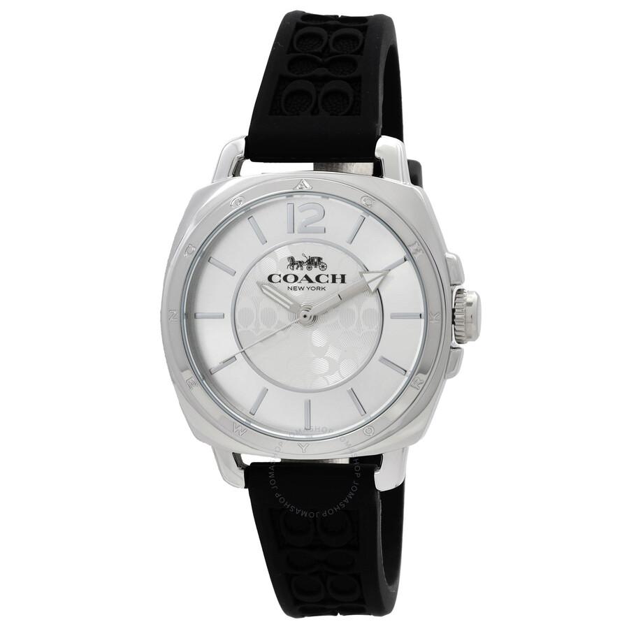 Coach Boyfriend Quartz Silver Dial Ladies Watch 14503877