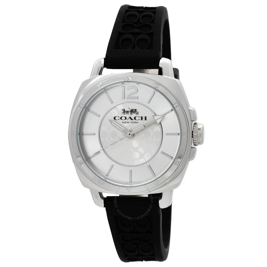 Coach Boyfriend Quartz Silver Dial Ladies Watch 14503877 1