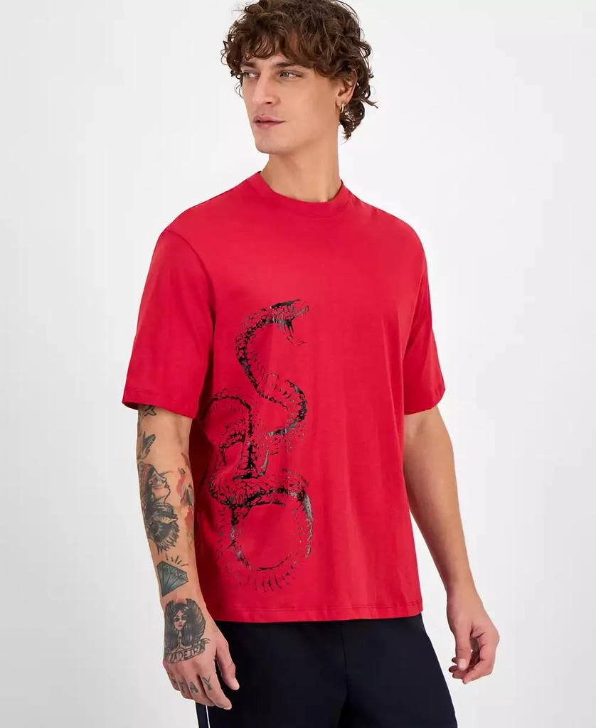 Armani Exchange Men's Lunar New Year T-Shirt, Exclusively at Macy's 1
