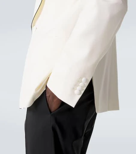 LARDINI Wool tuxedo jacket 6