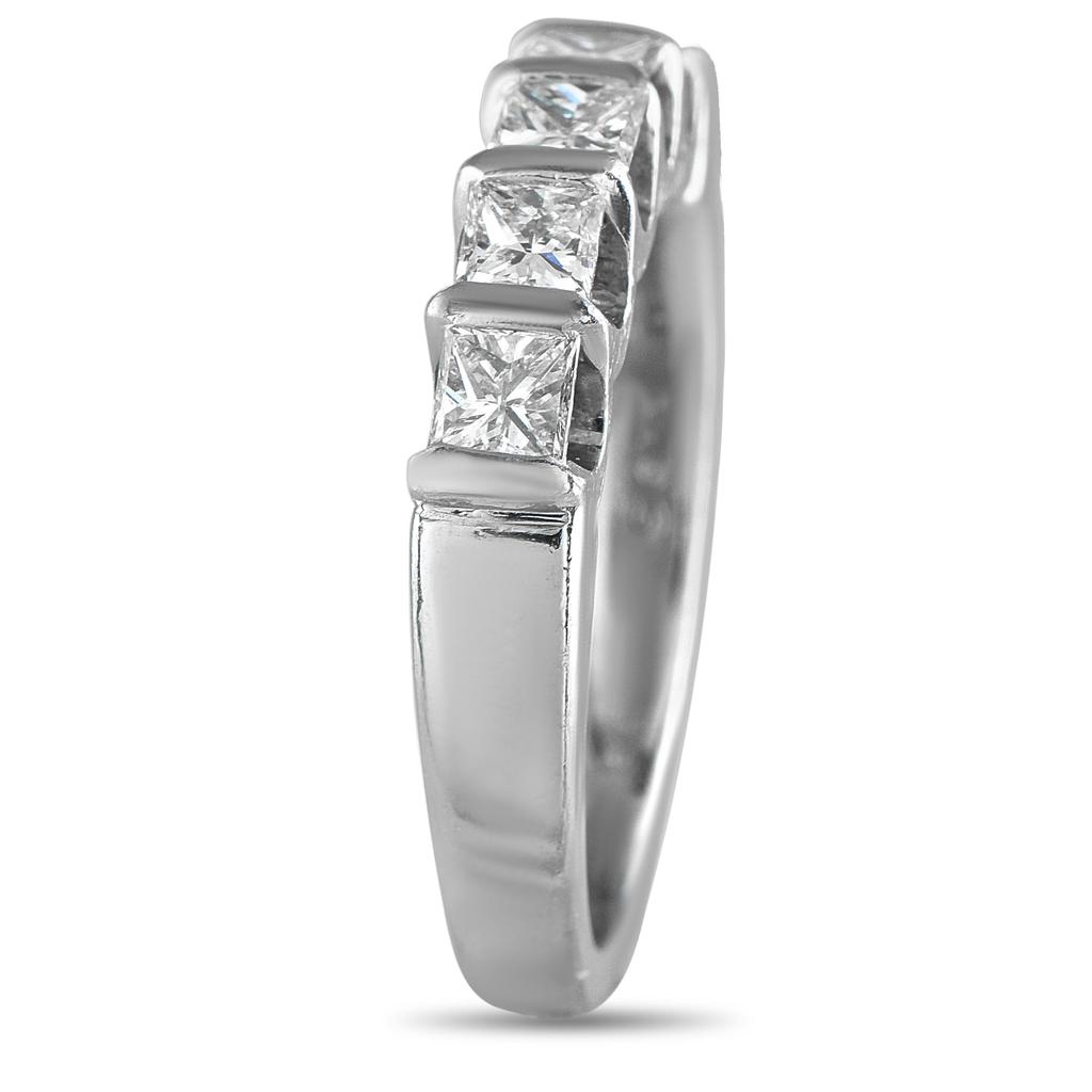 LB Exclusive Platinum 1.25ct Diamond 5-Stone Ring MF07-052825
