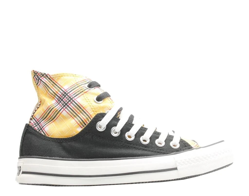 Converse Chuck Taylor All Star Layer Up Plaid Yellow/Black Hi Sneakers 514109 2