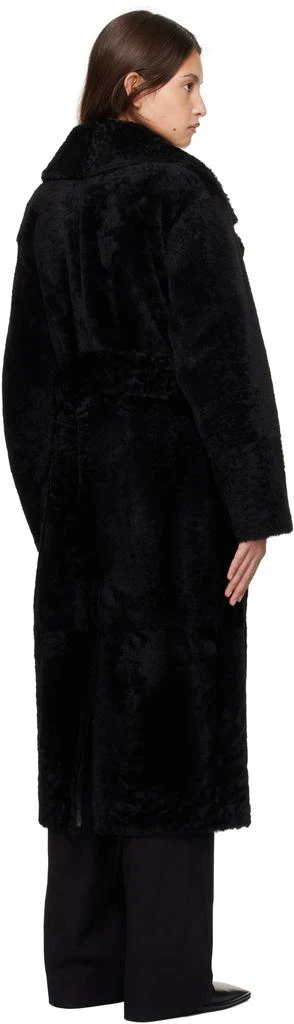 Joseph Black Margaux Shearling Coat 3