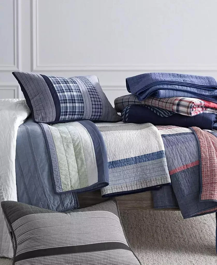 Nautica Adelson Cotton Woven Reversible Quilt 6