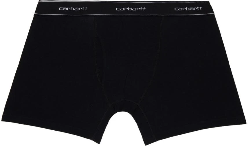 Carhartt WIP Two-Pack Black Cotton Boxers 2