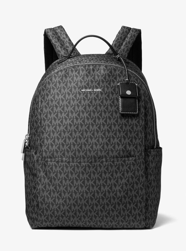 undefined Sable Large Printed Signature Logo Backpack