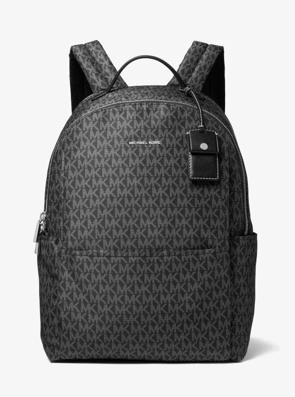 undefined Sable Large Printed Signature Logo Backpack 1