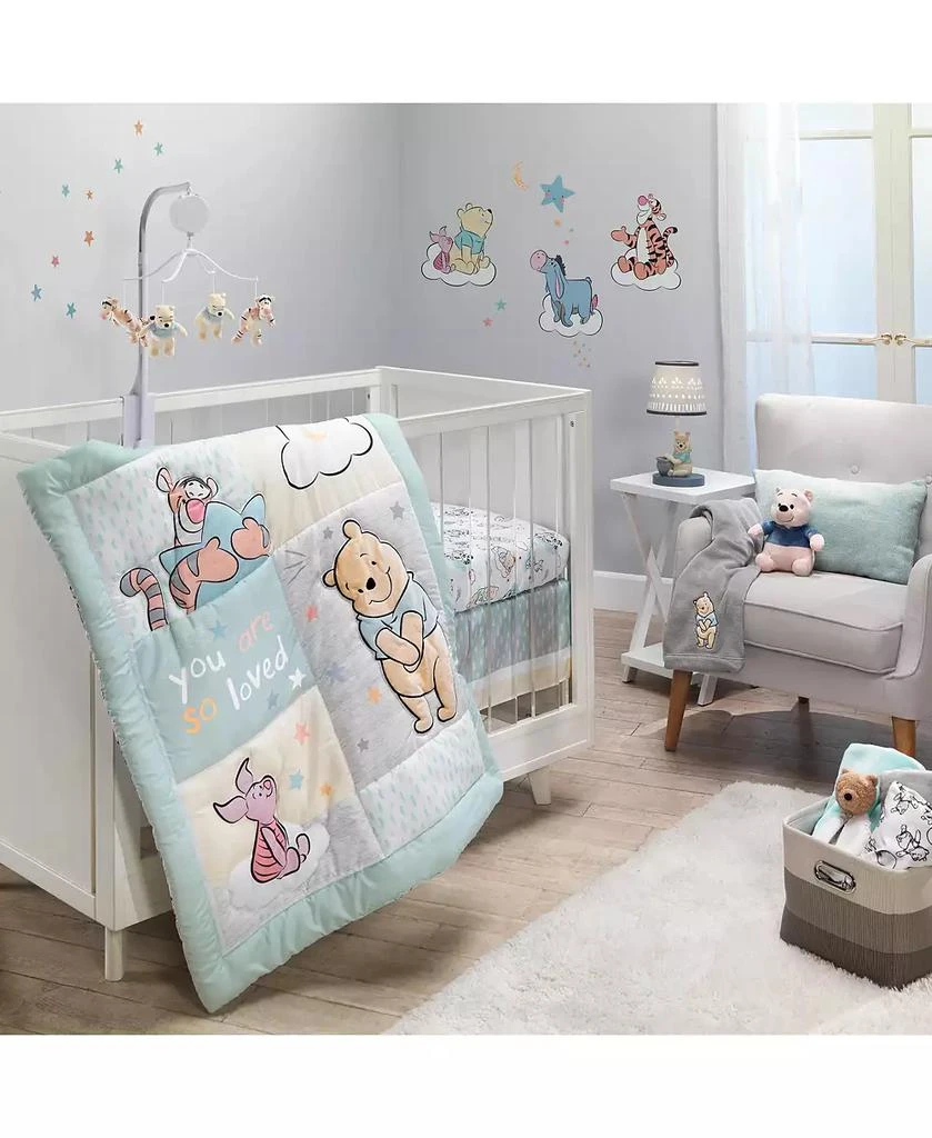 Lambs 
Ivy 30 x 0.01 x 39 inches Disney Baby Winnie the Pooh Hugs Piglet/Eeyore/Tigger Wall Decals 2