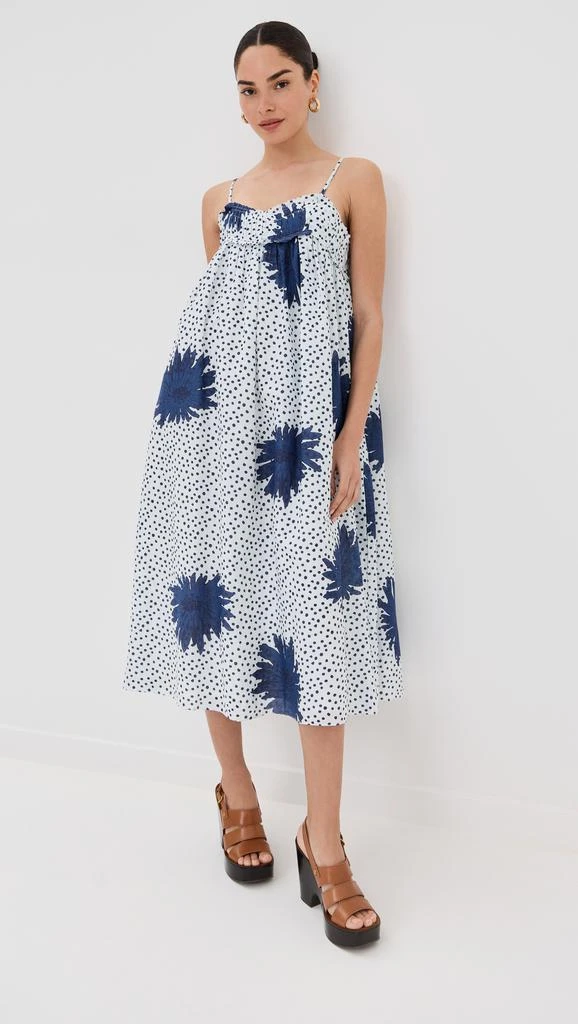 Alix of Bohemia Eden Indigo Dahlia Dress 4