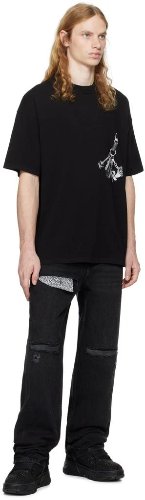 Represent Black 'Keys to the Club' T-shirt 4