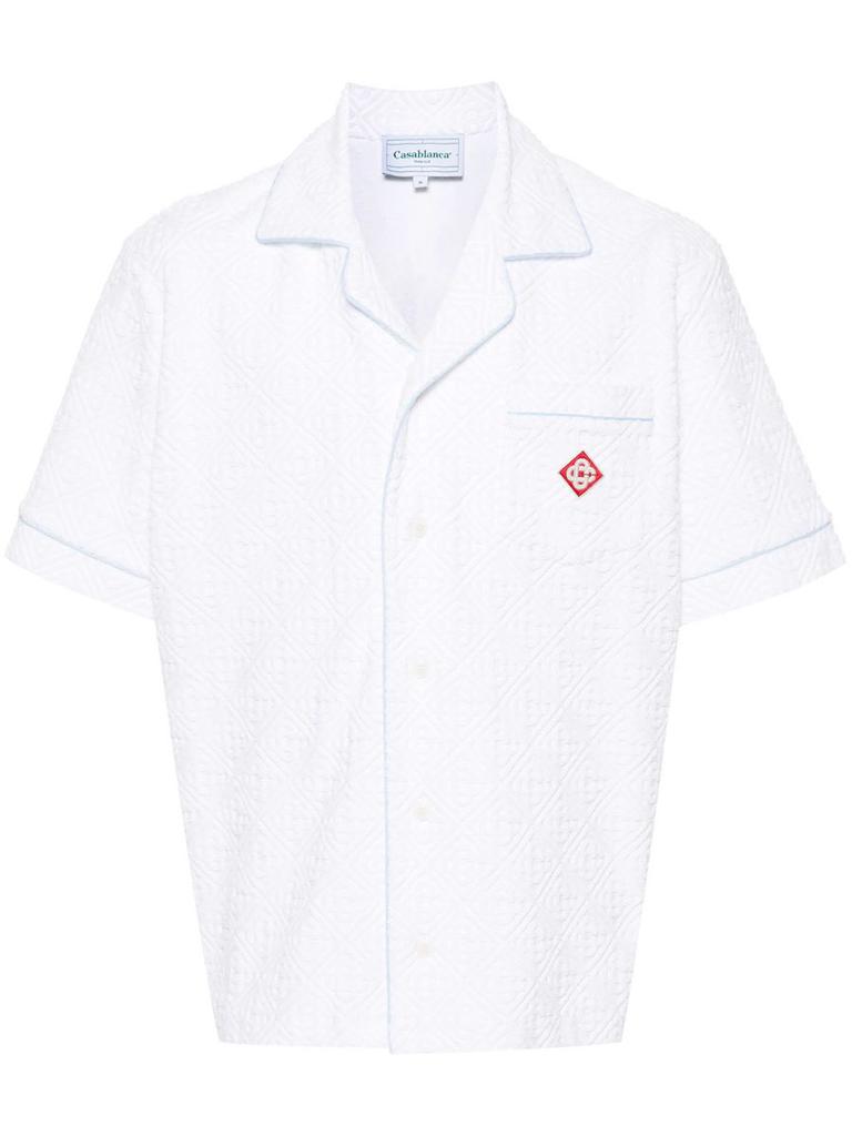 Casablanca Casablanca Shirt With Monogram - Shirts - BeyondStyle