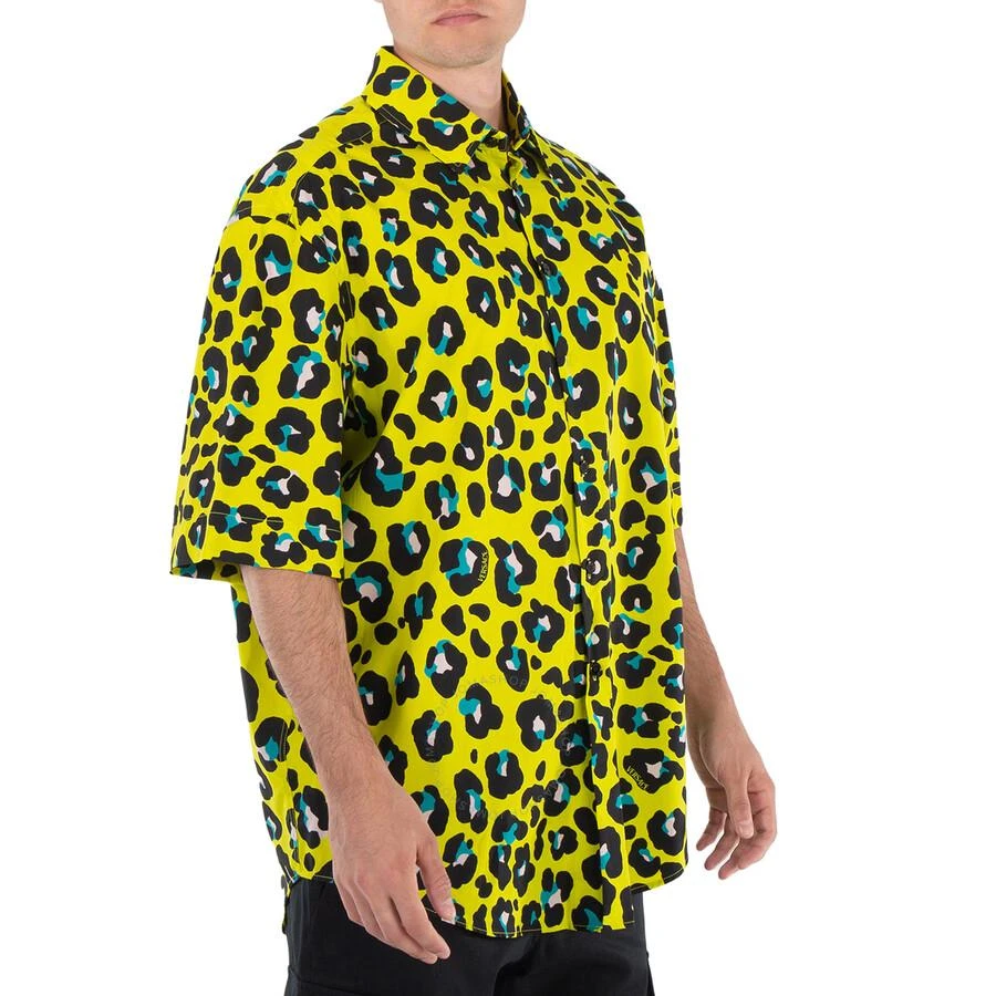 Versace Short Sleeve Animal Print Shirt 3