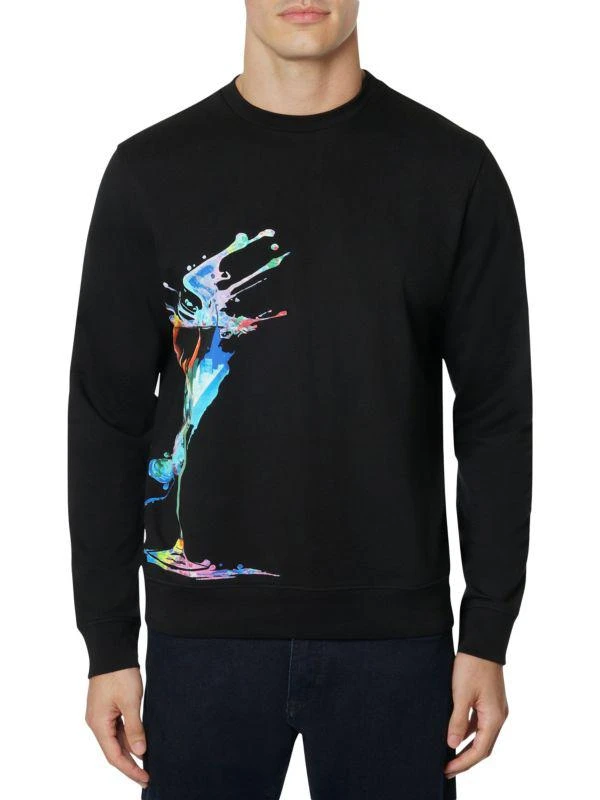 Robert Graham Skyline Sips Graphic Sweatshirt 1