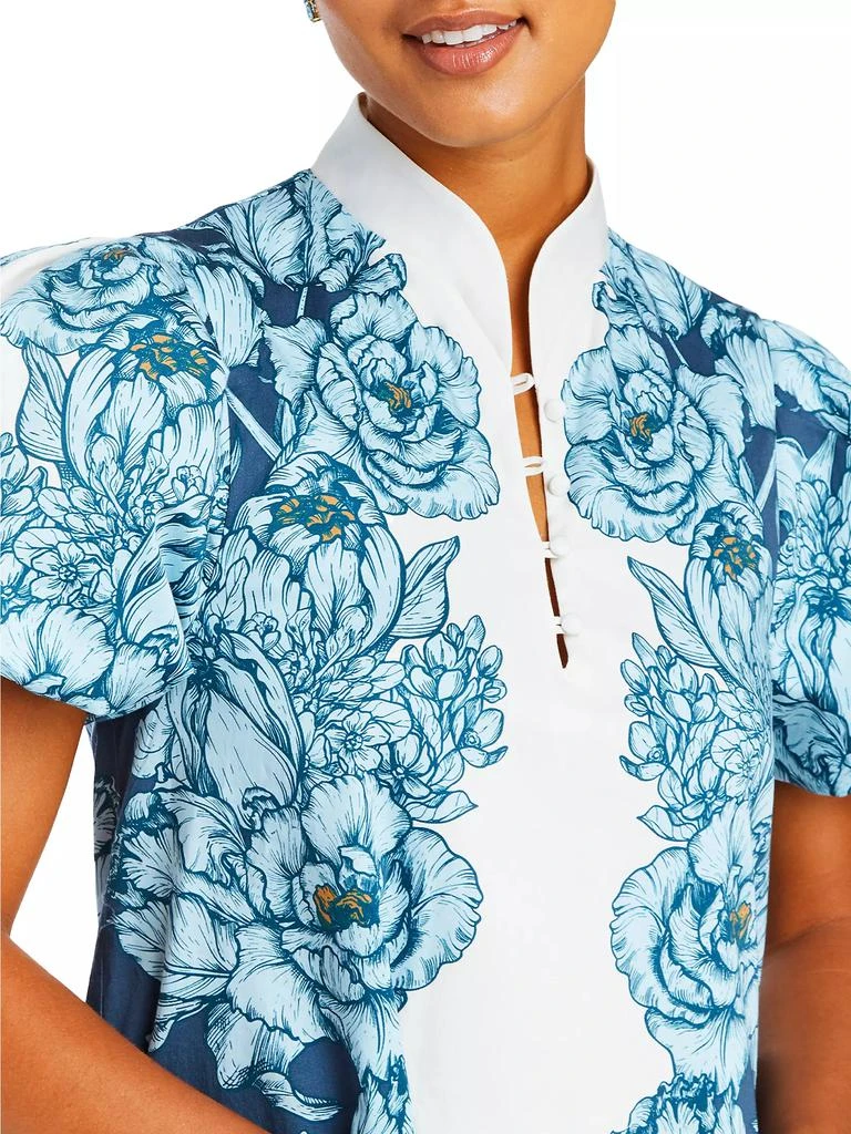 Mestiza New York Elliana Floral Linen-Cotton Minidress 7