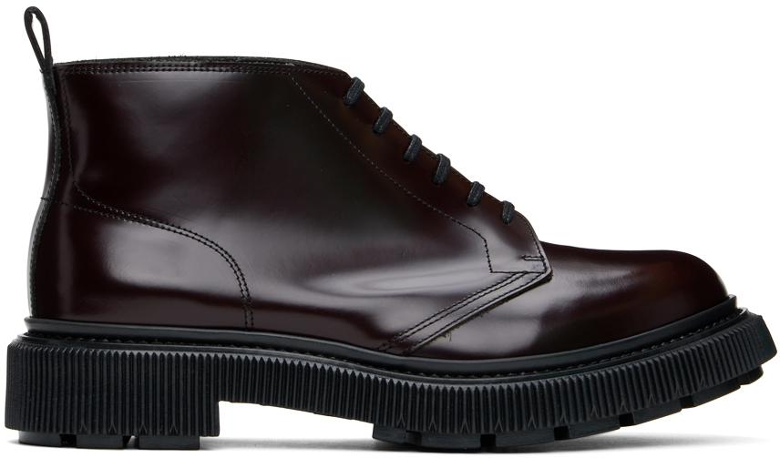 Adieu Paris Burgundy Type 121 Boots