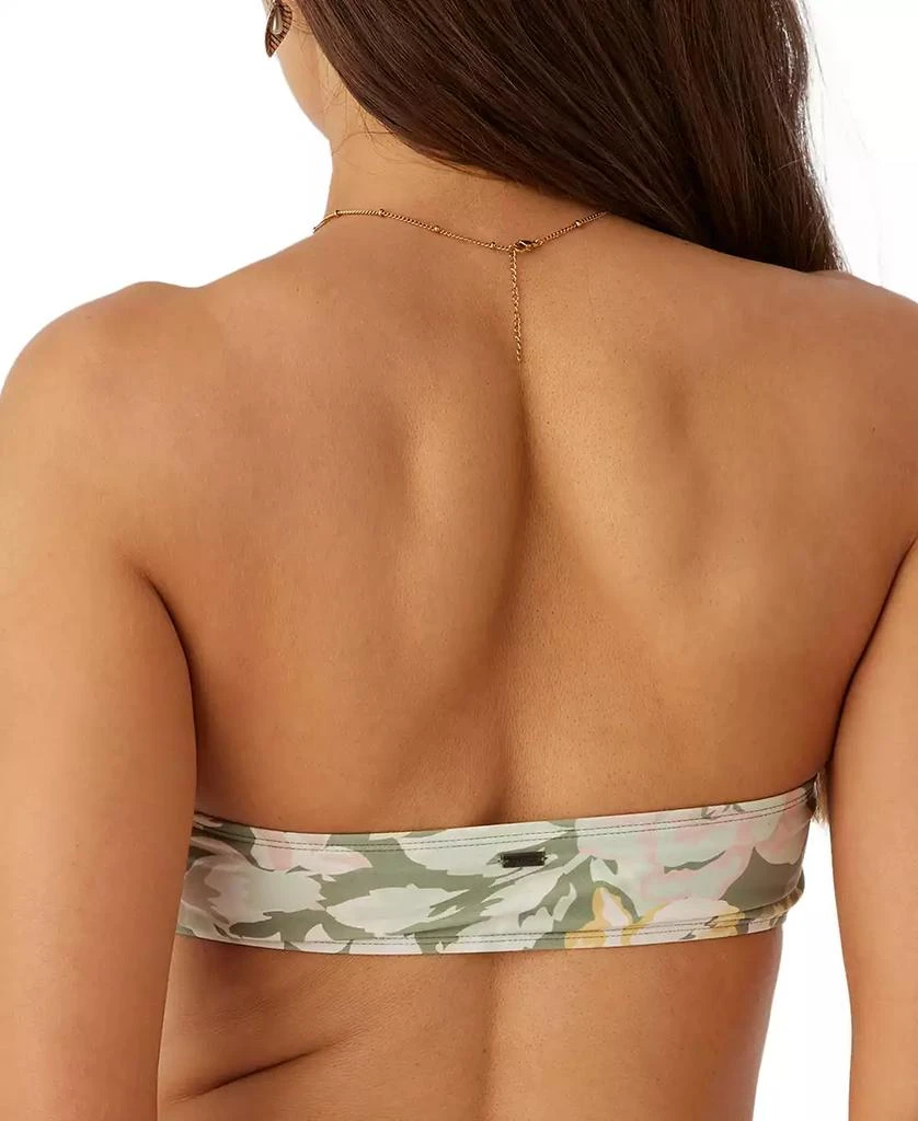 O'Neill Juniors' Veda Tropical Printed Bandeau Bikini Top 2