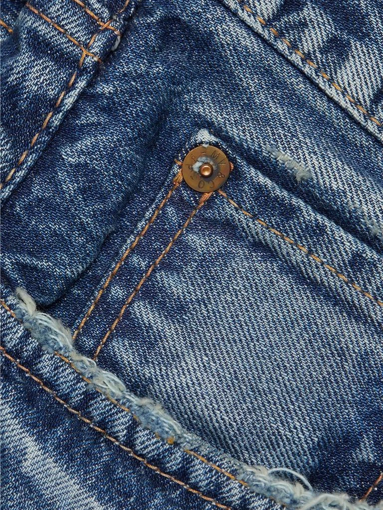 MOUSSY VINTAGE Ridgefield Straight Low-Rise Jeans 7
