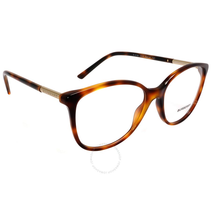 Burberry Demo Round Unisex Eyeglasses BE2128 3316 52