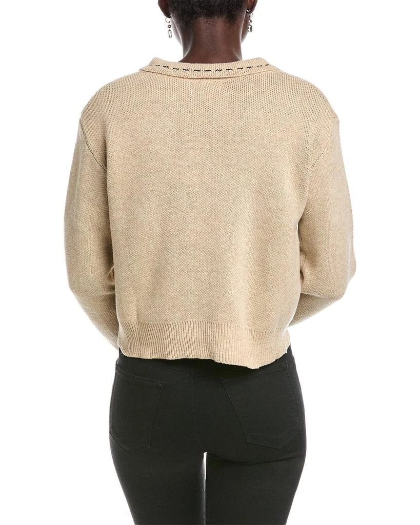 Sadie & Sage Sage the Label For All Zip Up Wool-Blend Sweater 2
