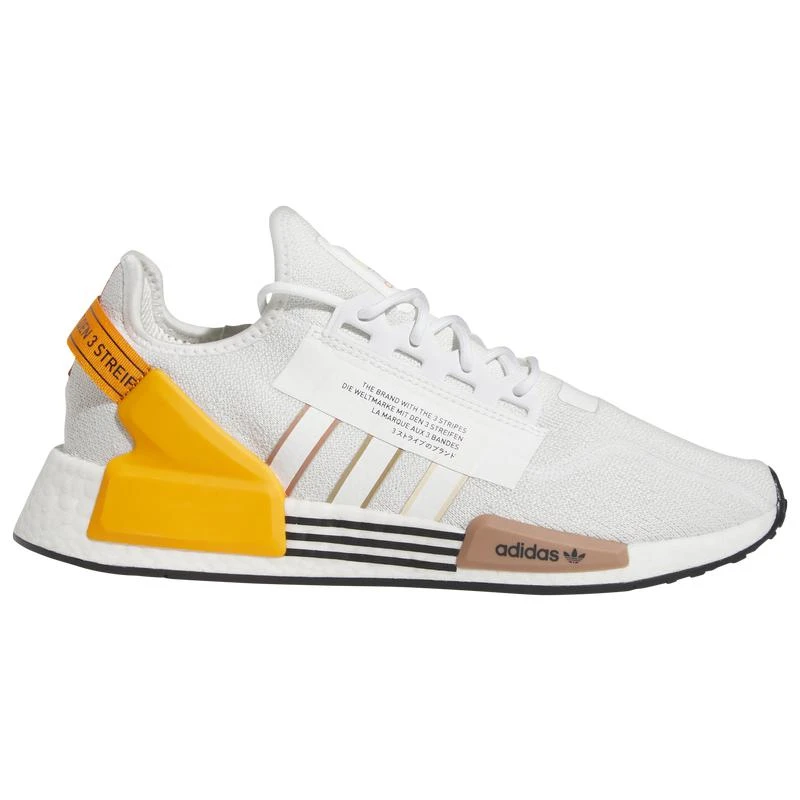 Nmd R1 V2 White Orange Adidas Adidas Originals NMD R1 V2 Men's Running Shoes