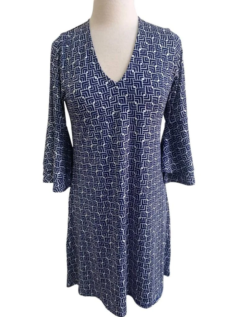 La Mer Luxe La Mer Luxe - Women's 3/4 Sleeve Crane Dress 1