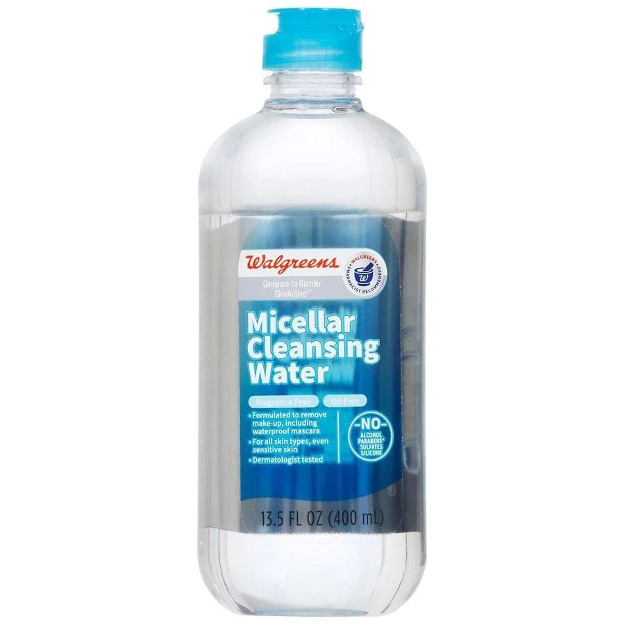 Walgreens Micellar Cleansing Water Fragrance Free 1