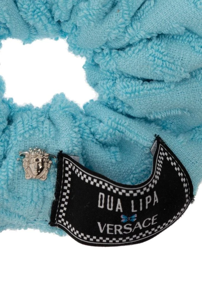 Versace Versace X Dua Lipa Logo-Patch Scrunchie 3