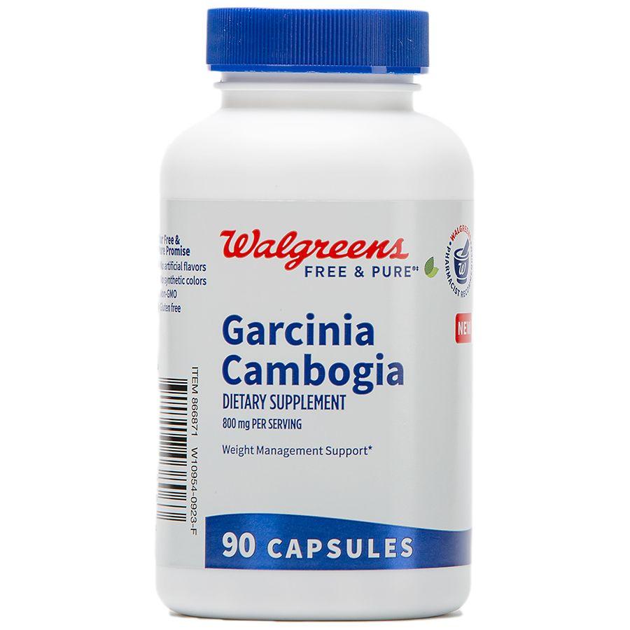 Walgreens Free & Pure Garcinia Cambogia 800mg Capsule (45 days)