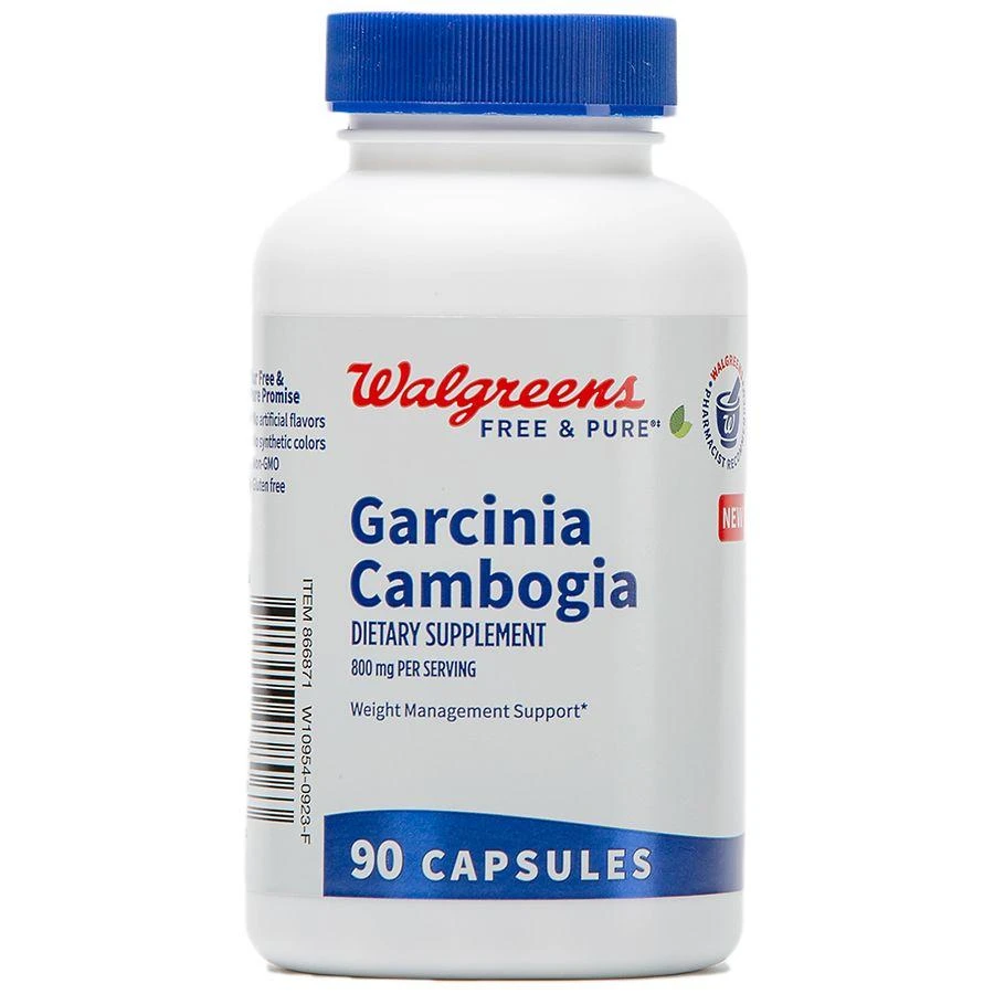 Walgreens Free & Pure Garcinia Cambogia 800mg Capsule (45 days) 2