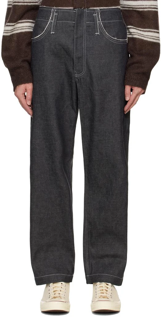 Camiel Fortgens Black Normal Jeans 1