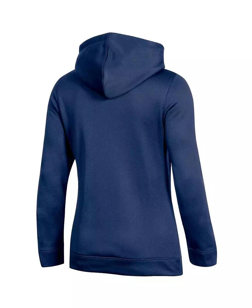 CHAMPION Women's Navy Villanova Wildcats Team Pullover Hoodie 2