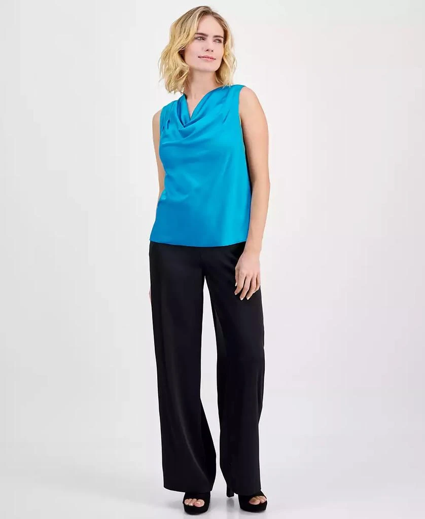 INC International Petite Cowlneck Sleeveless Top, Created for Macy's 4