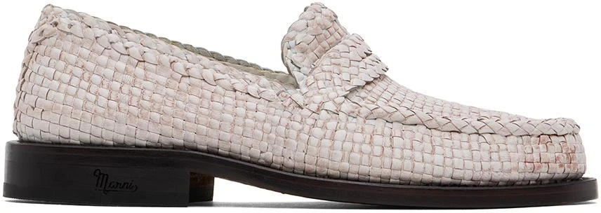 Marni White Bambi Loafers 1