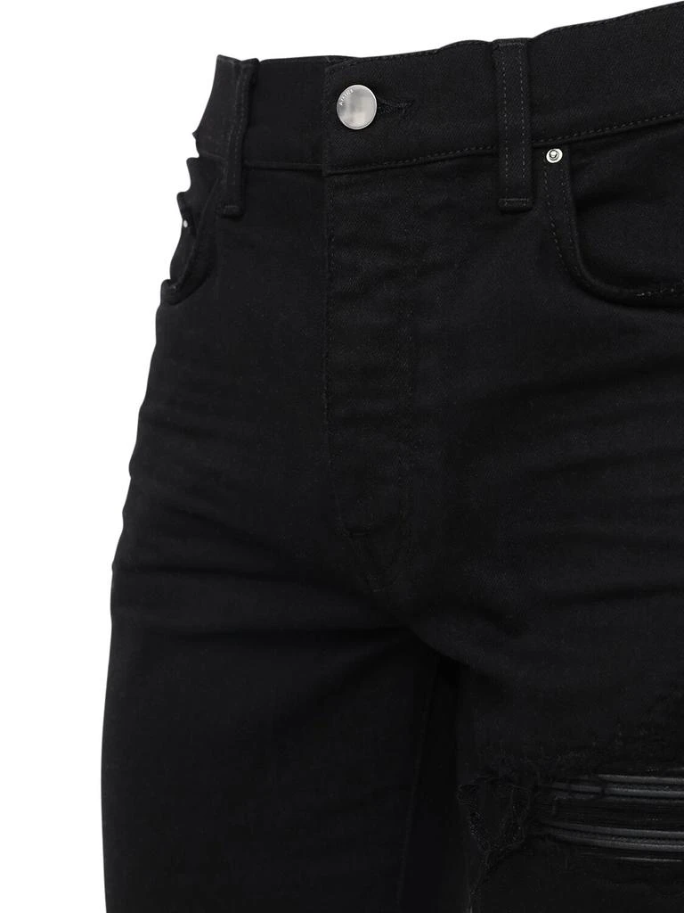 AMIRI 15cm Tapered Mx1 Cotton Denim Jeans 4