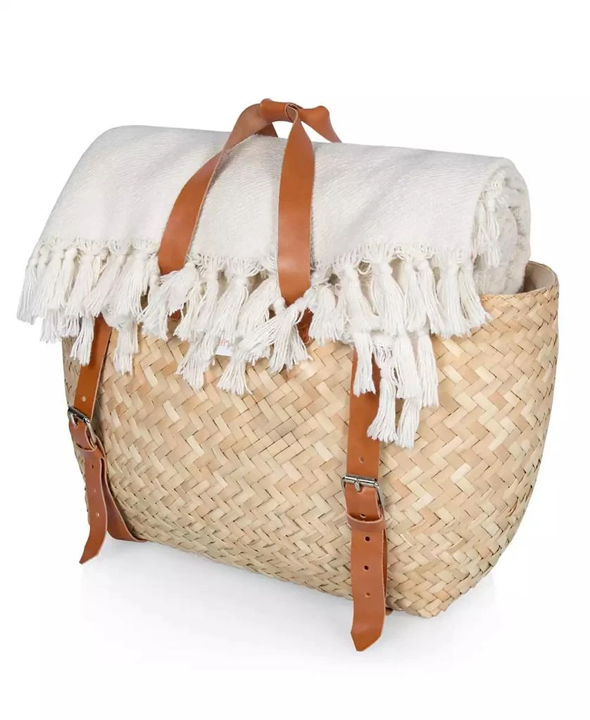 Beach State Hermosa Woven Beach Cooler Tote Bag 9