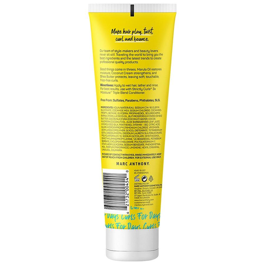 Marc Anthony Strictly Curls 3X Moisture Triple Blend Shampoo