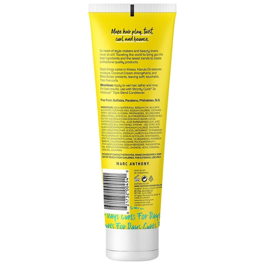 Marc Anthony Strictly Curls 3X Moisture Triple Blend Shampoo 2