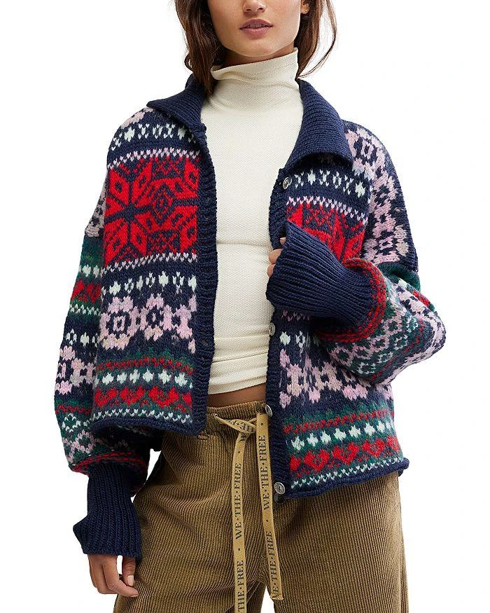 Free People Snowdrift Cardigan Sweater 1