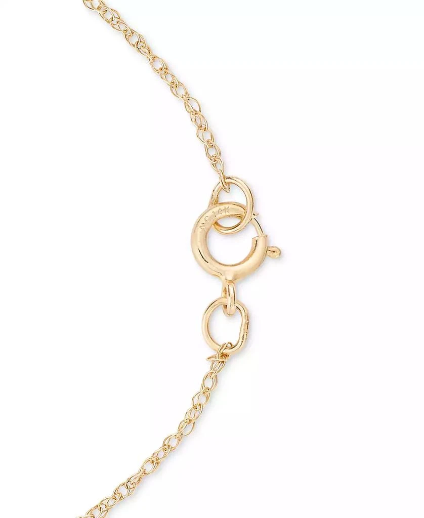 Macy's Sapphire (1-1/4 ct. t.w.) & Diamond (1/4 ct. t.w.) 18" Pendant Necklace in 14k White Gold (Also available in Tanzanite, Emerald and Ruby) 3