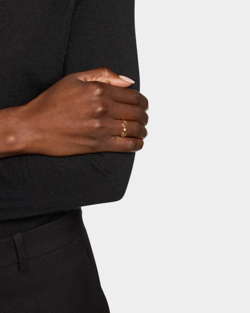 Gucci Horsebit Diamond Ring 2