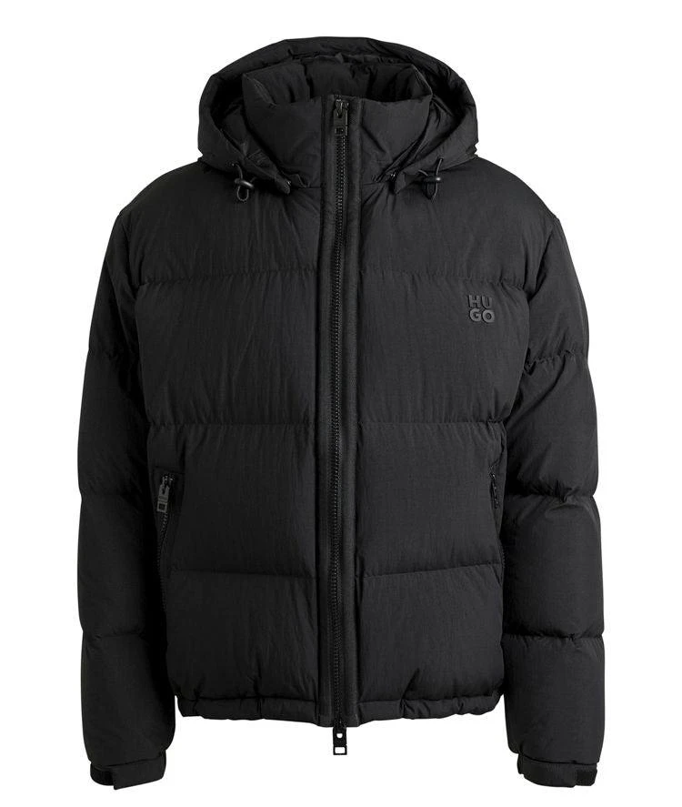 Hugo Boss Hugo Men's Bironto 2441 Down Puffer Jacket, Black 3