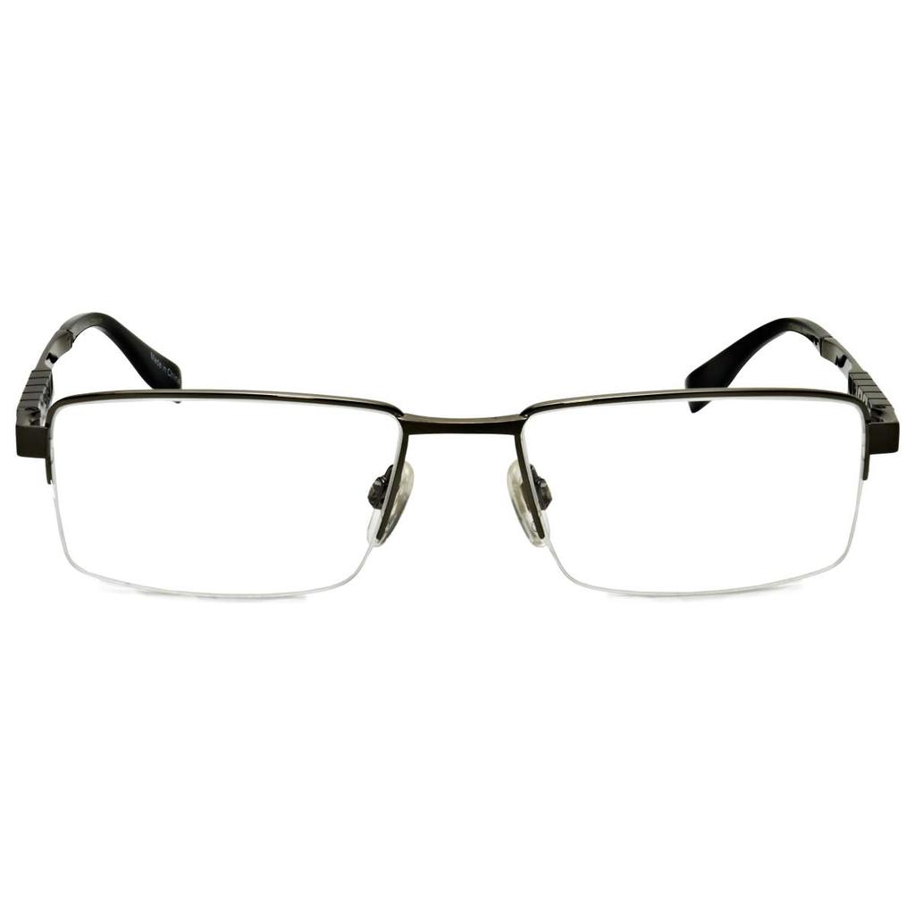 TRUSSARDI Trussardi Men's Silver Rectangular Opticals