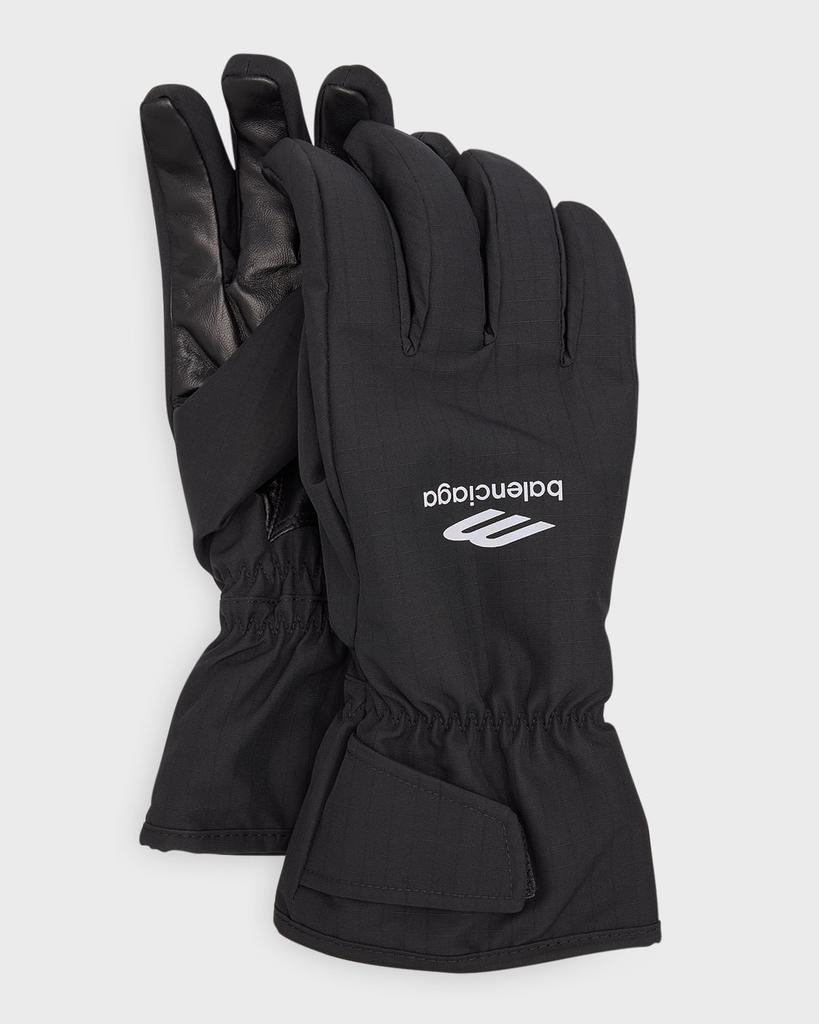 小物 NEIGHBORHOOD LEATHER BOA GLOVES Size: L Neighborhood Black Leather Boa Gloves Neighborhood