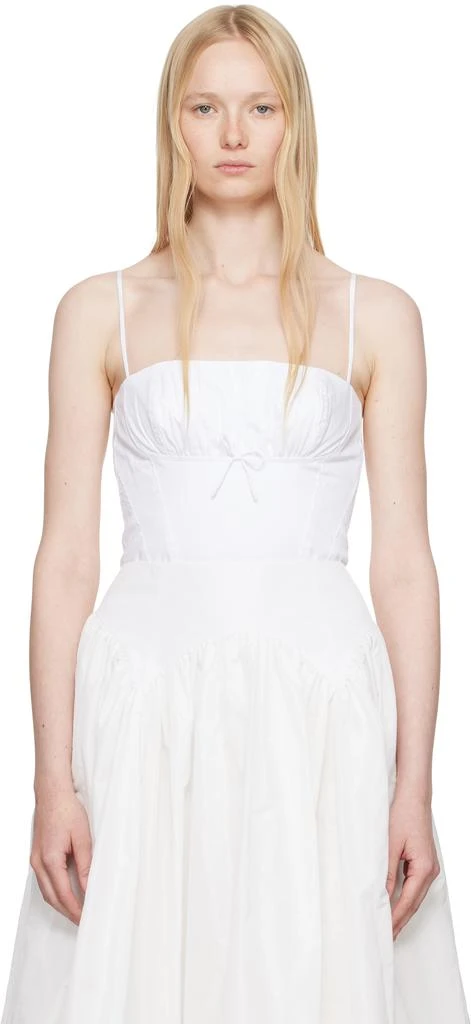 Sandy Liang White Hotaru Top 1
