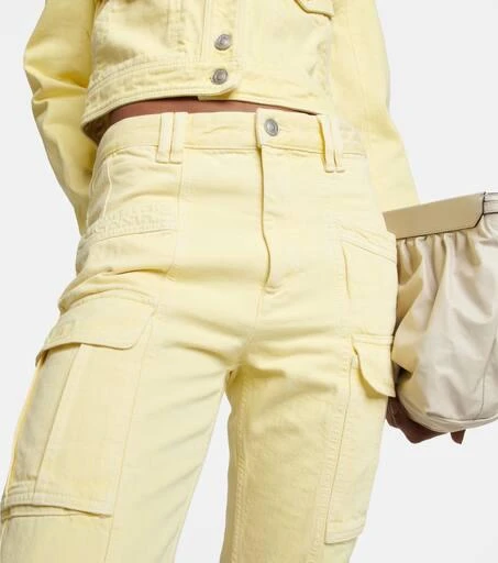 Isabel Marant Vokayo straight-leg cargo jeans 4