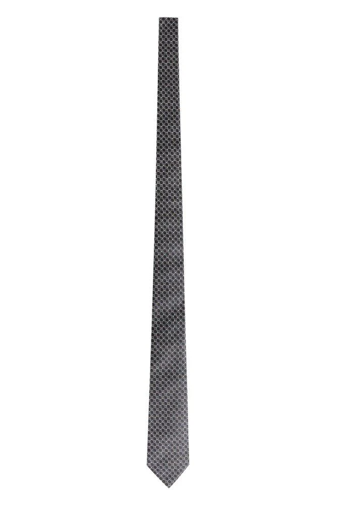 Gucci Gucci Logo Jacquard Tie 1
