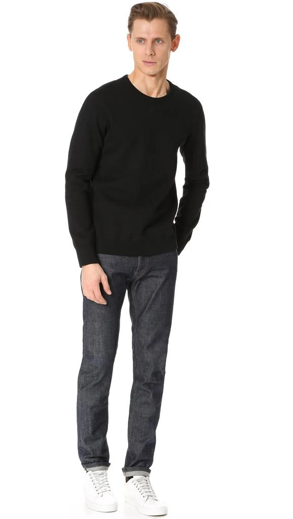 REIGNING CHAMP Midweight Terry Slim Crewneck Sweatshirt 4