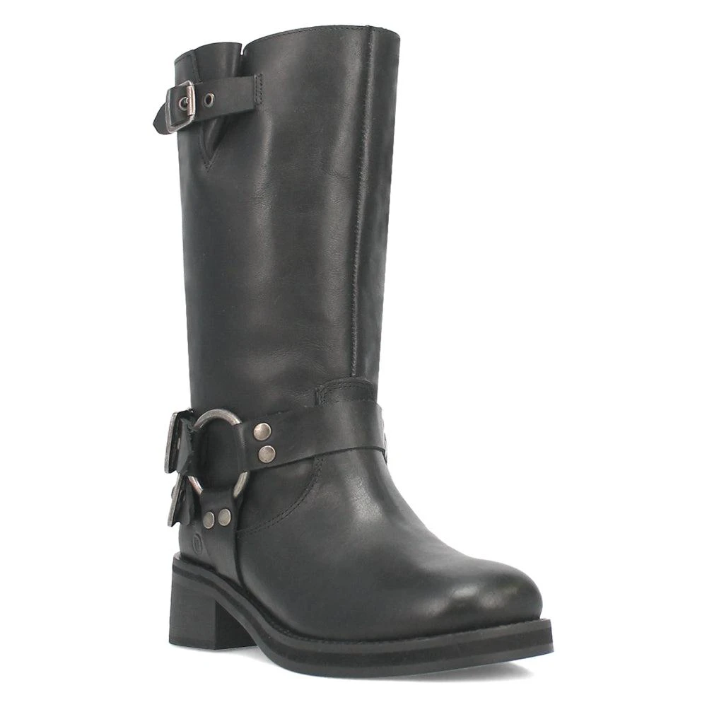Dingo Harlee Round Toe Motorcycle Boots 2