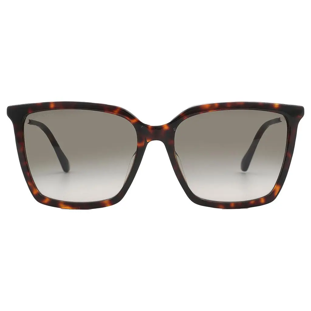 Jimmy Choo Grey Gradient Square Ladies Sunglasses TOTTA/G/S 0086/HA 56