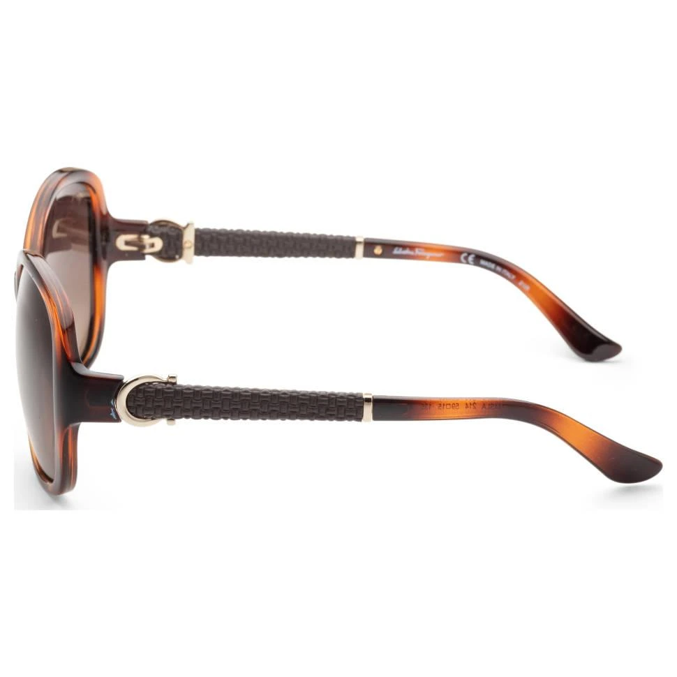 Salvatore Ferragamo Ferragamo Women's Brown Square Sunglasses 4